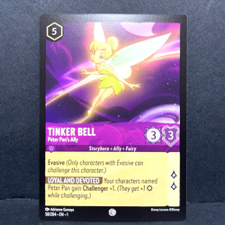 2023 DISNEY LORCANA THE FIRST CHAPTER TINKER BELL 58/204 COMMON - Image 1