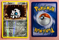 Aron 57/101 Reverse Holo | BW Plasma Blast | 2013 Vintage Pokemon TCG Card | LP - Image 3