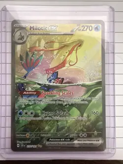 Milotic ex 237/191 Illustration Rare SV Surging Sparks Pokemon Card NM/M - Image 1