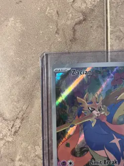 Zacian 100/094 Me02: Phantasmal Flames Holo RAW Card ON HAND - Image 3