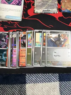 Lot Of Pokemon Cards From Ascended Heroes Budew, Mario, Carbink, Holos & Commons - Image 5