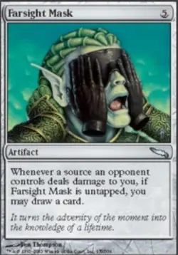 MTG magic cards 1x Farsight Mask - Foil Mirrodin NM-Mint, English - Image 1