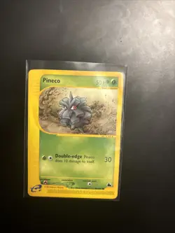 #3 Pineco 86/144 Skyridge 2003 Reverse Holo e-Series Pokemon Card TCG - Image 1