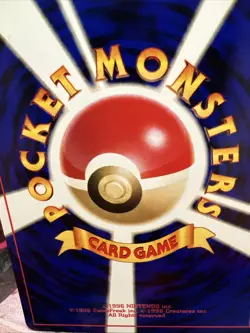 Slugma 218 Neo Destiny Old Back Japanese Pokemon TCG Vintage Card KEN SUGIMORI - Image 4