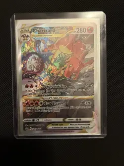 Pokemon TCG Charizard VSTAR SWSH262 Holo Black Star Promo Card NM/M - Image 1