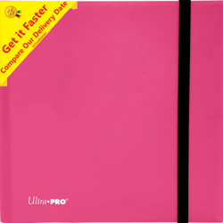 ULTRA PRO BINDER ECLIPSE PRO Binder 12 Pocket Holds 480 Cards Pink - Image 1