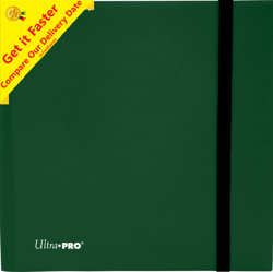 ULTRA PRO BINDER ECLIPSE PRO Binder 12 Pocket Holds 480 Cards Forest Green - Image 1