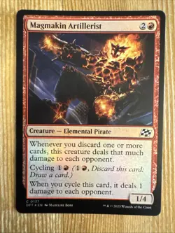 Magmakin Artillerist - Foil - DFT - MTG - EN - NM - 0137 - Image 1