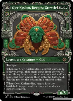 Ojer Kaslem, Deepest Growth (Showcase) [LCI - 318] - NM [Normal] TCG MTG - Image 1