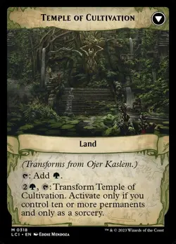 Ojer Kaslem, Deepest Growth (Showcase) [LCI - 318] - NM [Normal] TCG MTG - Image 2
