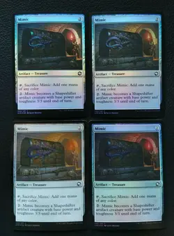 MTG Mimic x4 Adventures in the Forgotten Realms 249/281 Foil NM - Image 1
