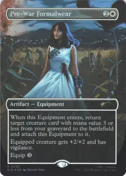 Pre-War Formalwear - Secret Lair Fallout - 2450 - NM Foil - Image 2