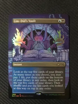 MTG Secret Lair 30th Countdown Lim Dul's Vault FOIL NM/M Pack Fresh - Image 1