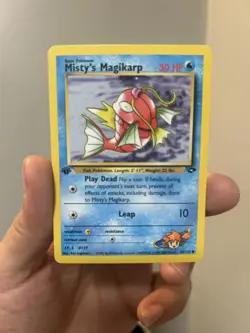 Pokemon TCG Gym Challenge 1st Edition Misty's Magikarp 88/132 Regular NM - Image 1