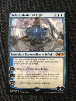 MTG Teferi, Master of Time Core 2021 Mythic NM/M Unplayed - Image 1