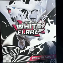 Pokemon Scarlet And Violet White Flare Booster Bundle Box Factory Sealed - Image 1