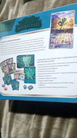 Pokemon Scarlet & Violet Twilight Masquerade Elite Trainer Box Ogerpon English - Image 2