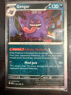 Gengar 50/88 EB Games Stamped Promo Pokemon TCG Perfect Order SEALED - Image 1
