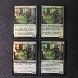 MTG Circle of the Land Druid FOIL Pauper Playset Baldur's Gate NM/M Pack Fresh - Image 1