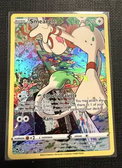 Pokemon Smeargle TG10/TG30 Silver Tempest Trainer Gallery Ultra Rare Holo - Image 1