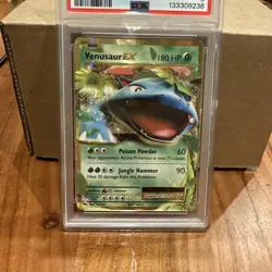 POKEMON 2016 XY Evolutions VENUSAUR EX #1 PSA 6 RARE - Image 2