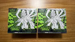 x2 Pokemon Center Perfect Order Exclusive Elite Trainer Box ETB Sealed - Image 1