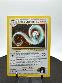 Erika's Dragonair - Gym Heroes Unlimited Holo Rare 4/132 (2000) Pokemon TCG - Image 1