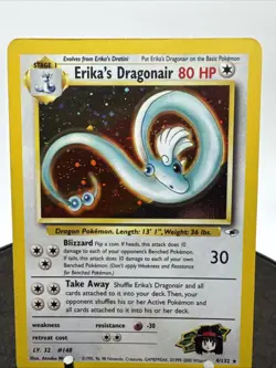 Erika's Dragonair - Gym Heroes Unlimited Holo Rare 4/132 (2000) Pokemon TCG - Image 2