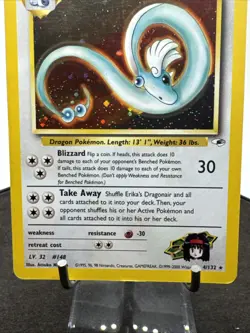 Erika's Dragonair - Gym Heroes Unlimited Holo Rare 4/132 (2000) Pokemon TCG - Image 3