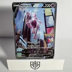Pokemon TCG - Mewtwo V 072/078 Go - Alternate Full Art Ultra Rare - NM - Image 1