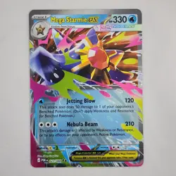 Mega Starmie ex 21/088 Double Rare Holo Perfect Order Pokemon TCG English NM - Image 1