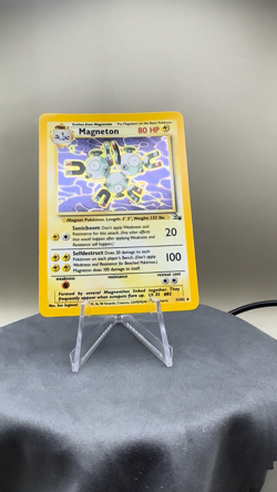 Magneton 11/62 - Fossil Set - DMG - Holo - Pokemon TCG - Vintage 1999 - Image 2