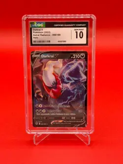 Darkrai V 098/189 HOLO Astral Radiance 2022 CGC Gem mint 10 Pokemon TCG - Image 1