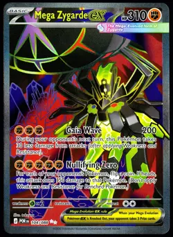 Pokemon TCG Mega Zygarde ex 104/088 2026 Perfect Order Ultra Rare Card - NM - Image 1