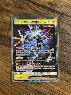 Pokemon Xurkitree GX SM68 Ultra Beast Promo Holo SM 2017 Basic Pokemon TCG Card - Image 1
