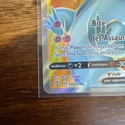 Dragapult V 183/192 Rebel Clash NM Full Art Ultra Rare Pokemon Card - Image 5