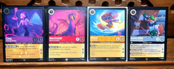 Disney Lorcana Legendary Lot 8x Cards Mixed Sets - Stitch, Hades, Mickey & More - Image 2