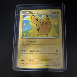 Pokemon Pikachu 42/146 Basic Card 60 HP Common XY Regular 2014 English - Image 1