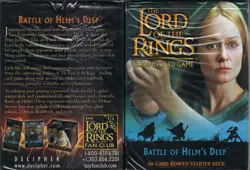 LOTR TCG Battle of Helm's Deep Starter Eowyn 60-card Deck Collectible Card Game - Image 1