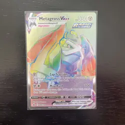 Pokemon Card - Metagross VMAX Chilling Reign 208/198 Secret Rare! 🪨 - Image 1