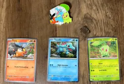 Ascended Heroes First Partners Deluxe Pin Collection Pin And Promo Cards Only - Image 1