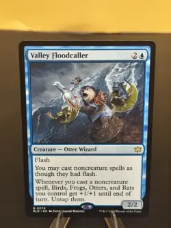 Valley Floodcaller Bloomburrow Rare MTG 79 Free Shipping! - Image 1