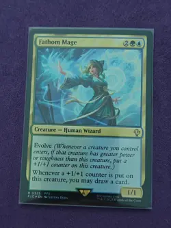 Fathom Mage Surge Foil - FIC 0325 NM - MTG Magic - Image 1