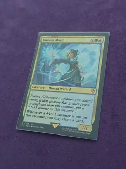 Fathom Mage Surge Foil - FIC 0325 NM - MTG Magic - Image 2