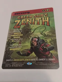1x MTG Green Sun's Zenith (Showcase) NM Special Guests Rare Commander Modern - Image 3