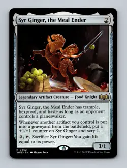 Syr Ginger, the Meal Ender Wilds of Eldraine Non-Foil MTG NM - Image 1