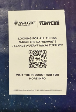 Magic The Gathering Teenage Mutant Ninja Turtles Donatello Sticker TMNT MTG 🔥 - Image 2