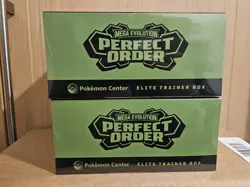 Pokemon TCG Perfect Order Pokemon Center ETB Elite Trainer Box X2 - Image 5