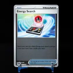 Energy Search 072/088 - Reverse Holo - Pokemon TCG: Perfect Order - English NM - Image 1