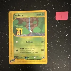 Sunkern 106/144 Skyridge Common Regular Pokemon TCG English - Image 1